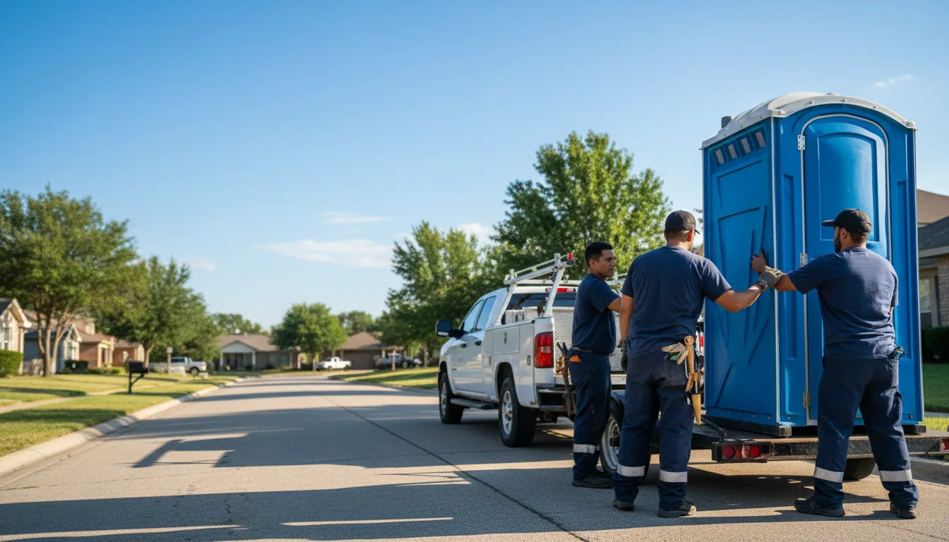 Portable Toilet Rental in Melrose, LA near me